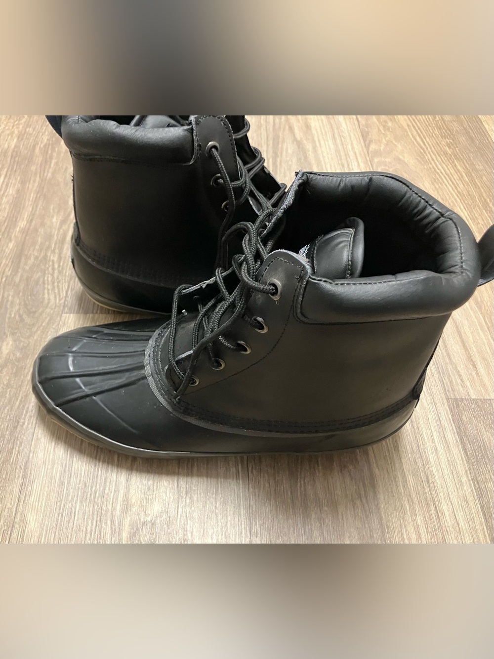 Frogg Togg Men's Black Waterproof Lace-Up Boots